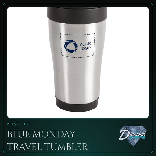 Blue Monday Travel Tumbler – 16 oz.