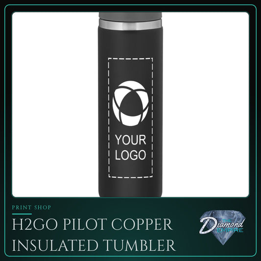 h2go Pilot Copper Insulated Tumbler – 20.9 oz.