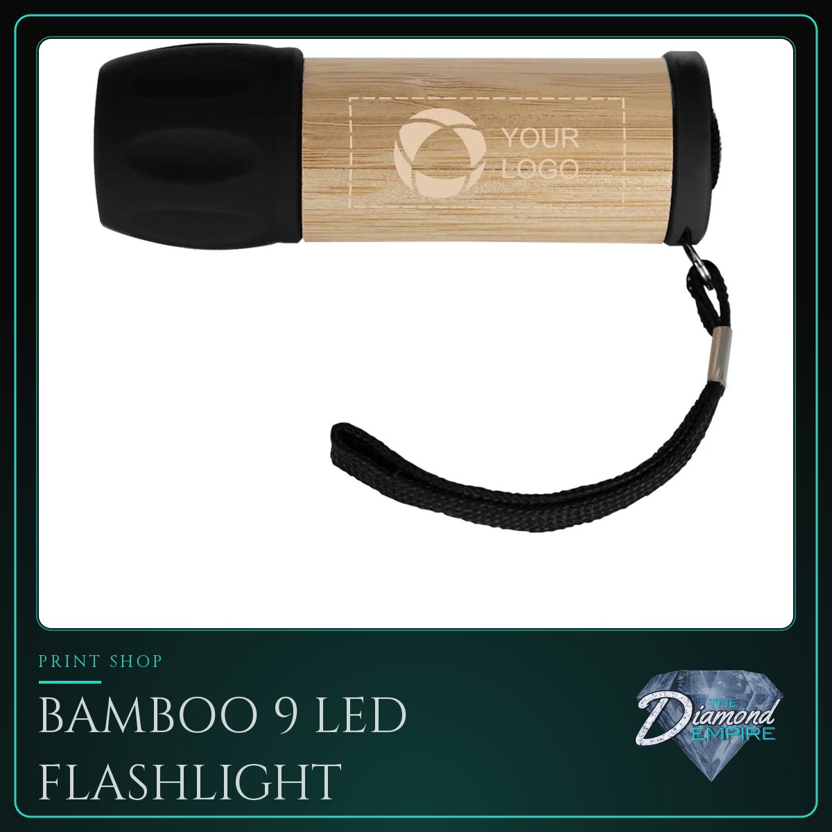 Bamboo 9 LED Flashlight