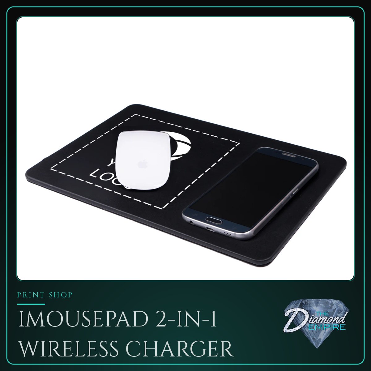 iMousePad 2-in-1 Wireless Charger