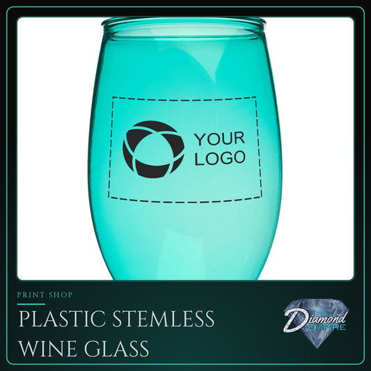 Plastic Stemless Wine Glass – 16 oz.