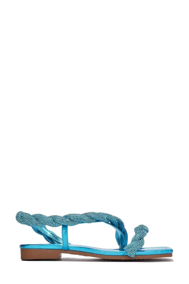 Vertria Rhinestone Sandals