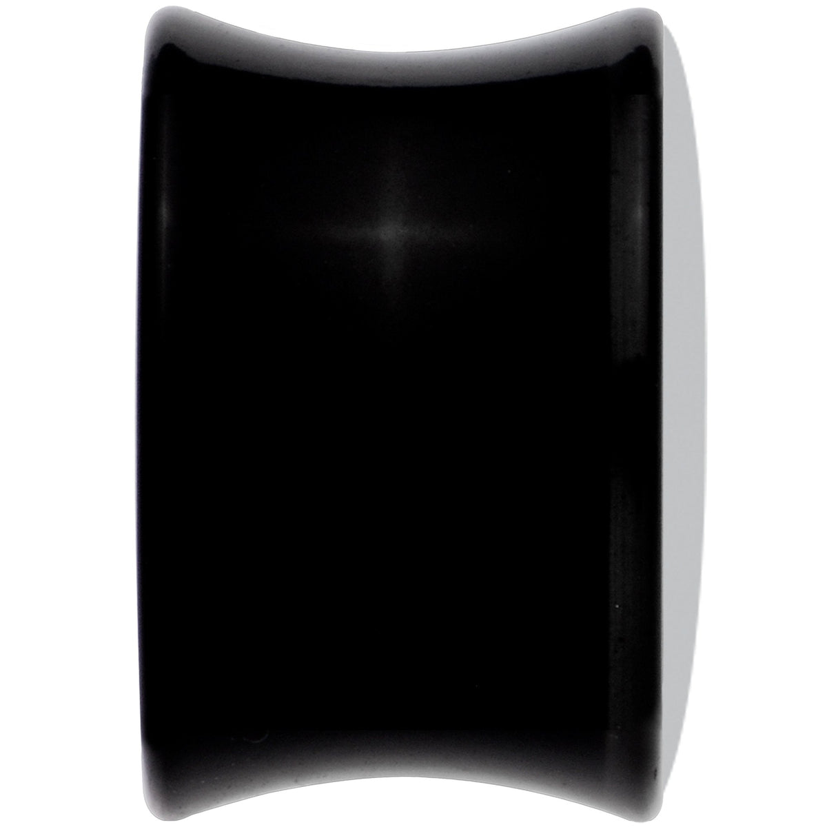 Black Acrylic Green American Flag Saddle Plug Set 9/16