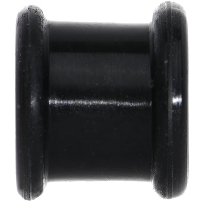 00G Flexible Black Silicone Double Flare Tunnel Plug Set
