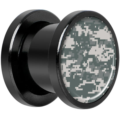 Digital Camo Print Black Anodized Screw Fit Plug Set 00G